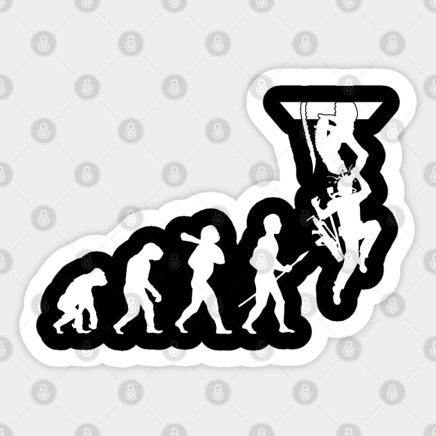 Xenovolution - inverted Sticker by CCDesign